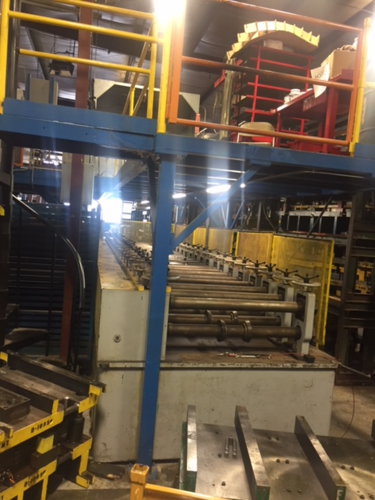 20 Stand, ASC #20HM-3-1/2, 3.5" shaft diameter, 42" roll space, L to R, 40 HP, entry guide - Image 1