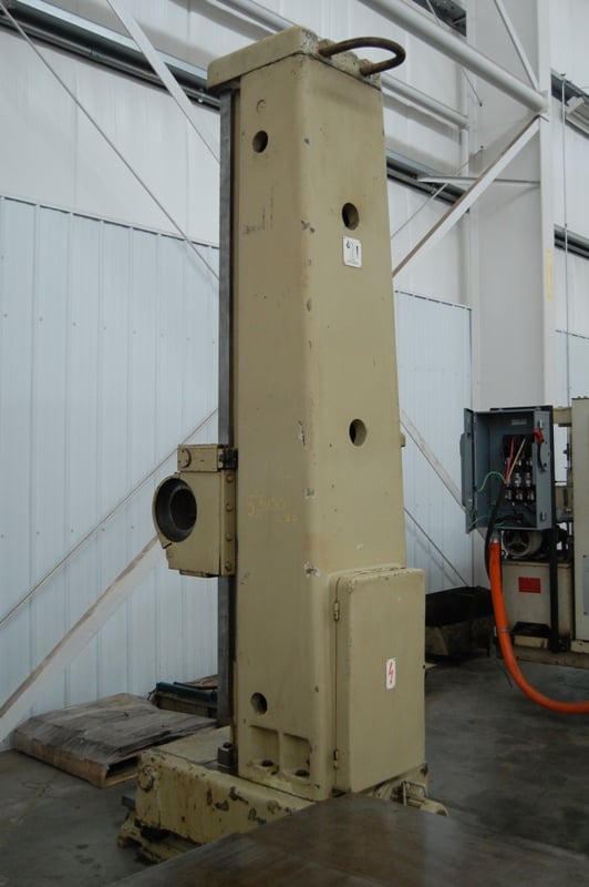 5" Union #BFP130/6, floor type horizontal boring mill, rapid traverse, facing head, pendant Control, digital - Image 8