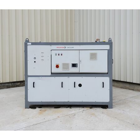 Pfeiffer #WS6000, industrial vacuum, two-stage rotary vane pumping station, #17521 - Image 2