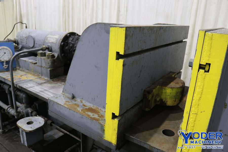 100 Ton, Elmes hydraulic bulldozer, 24" stroke, 20 HP, foot control, 36"open/12"closed height, #72679 - Image 8