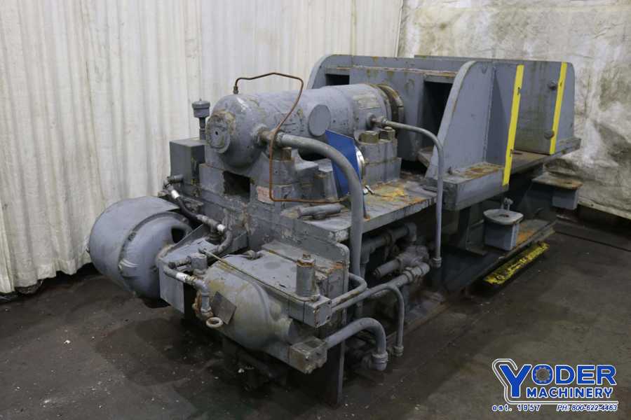 100 Ton, Elmes hydraulic bulldozer, 24" stroke, 20 HP, foot control, 36"open/12"closed height, #72679 - Image 9