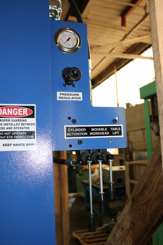 50 Ton, Press Master #HFBP-50/12MWH, 12" stroke, 12 ton broach & moveable workhead, #150188 - Image 3