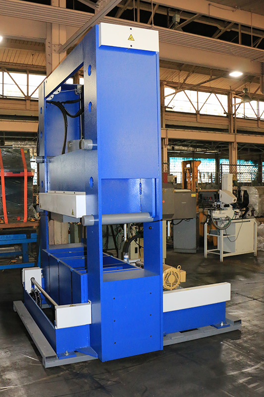 200 Ton, Press Master #RTP-200, H-frame hydraulic press, 20" stroke, roll-In table press, #158297 - Image 7
