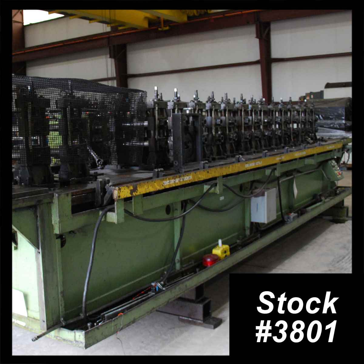 16 Stand, Dreistern #29333-41, rollformer, right to left, 2" spindle dia. x 10" roll space, 13" horiz. - Image 1