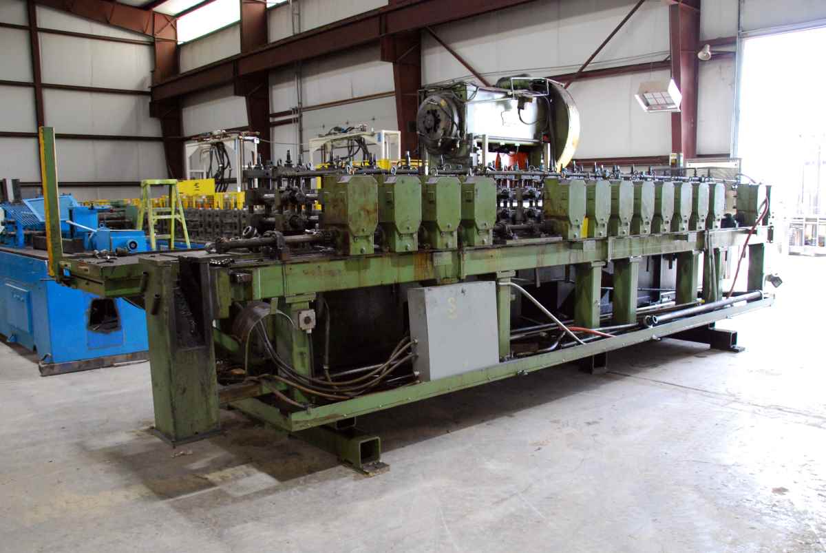 16 Stand, Dreistern #29333-41, rollformer, right to left, 2" spindle dia. x 10" roll space, 13" horiz. - Image 5