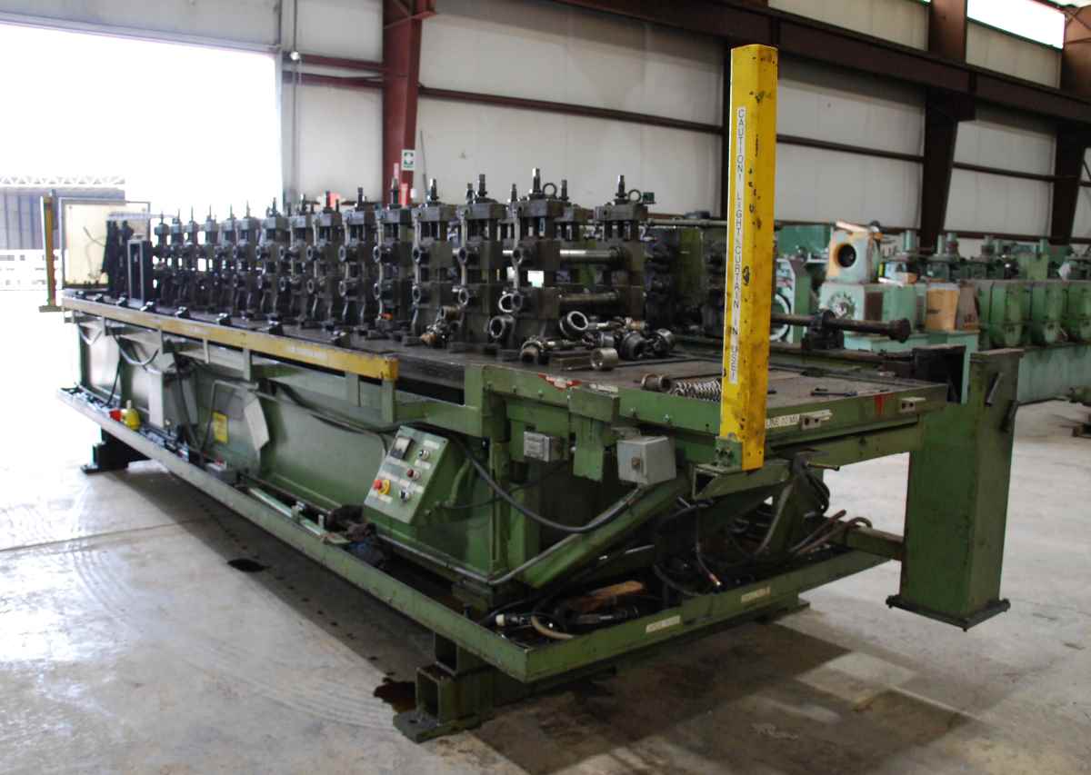 16 Stand, Dreistern #29333-41, rollformer, right to left, 2" spindle dia. x 10" roll space, 13" horiz. - Image 8