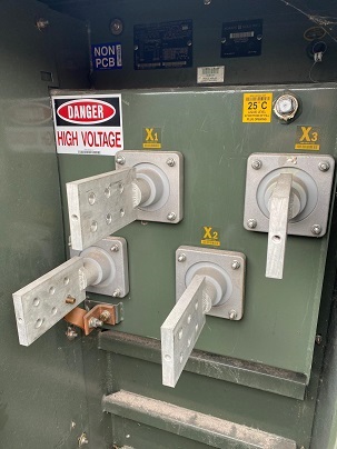 1500 kVA, 4160/2400 GY Primary, 480/277 WYE Secondary, Howard, Radial feed, Live front Pad-Mount - Image 4
