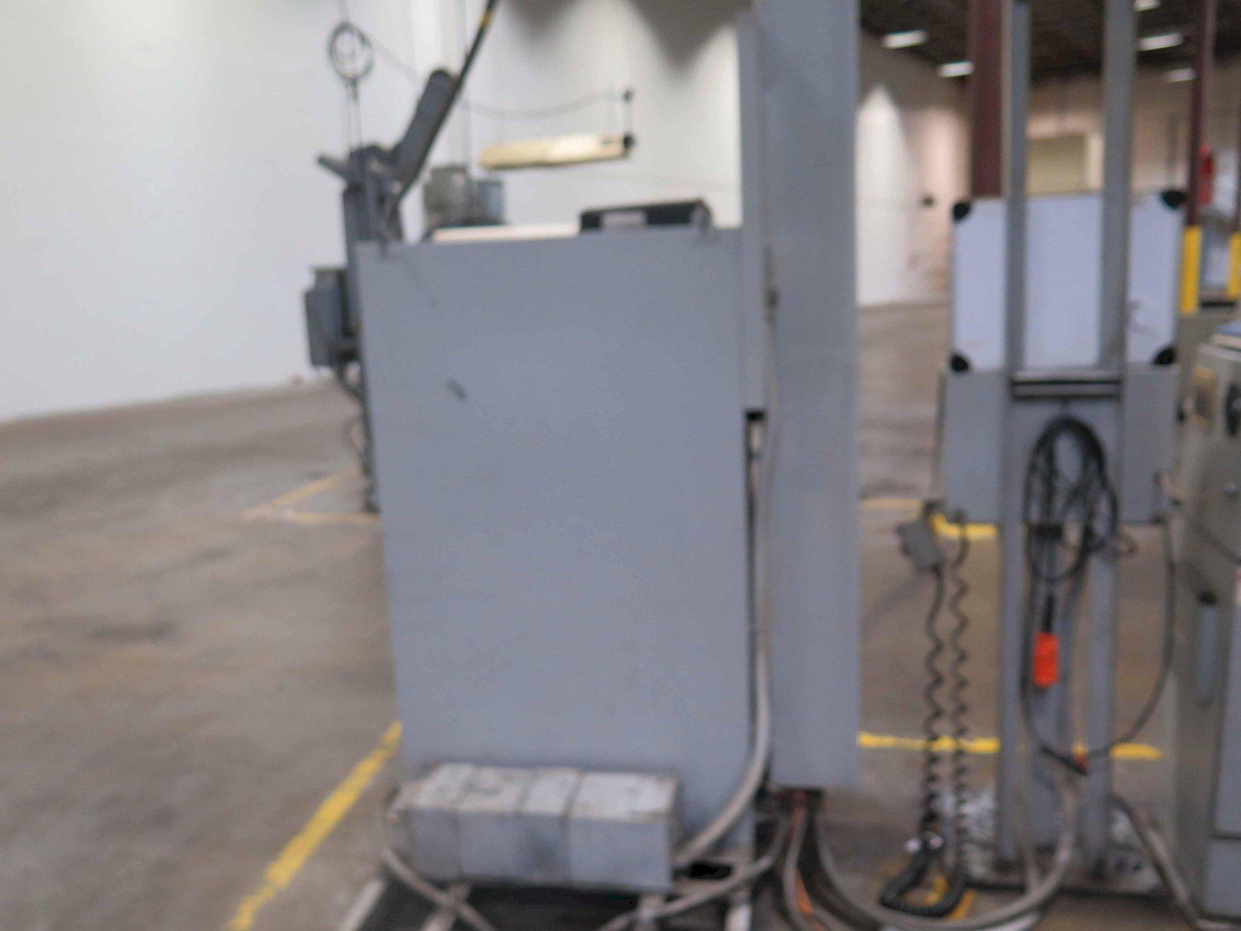 10000 lb. Rowe #PM-FAC123-230, servo feed line, 30" W x .135", uncoiler, straightener, 1995, #14039J - Image 3