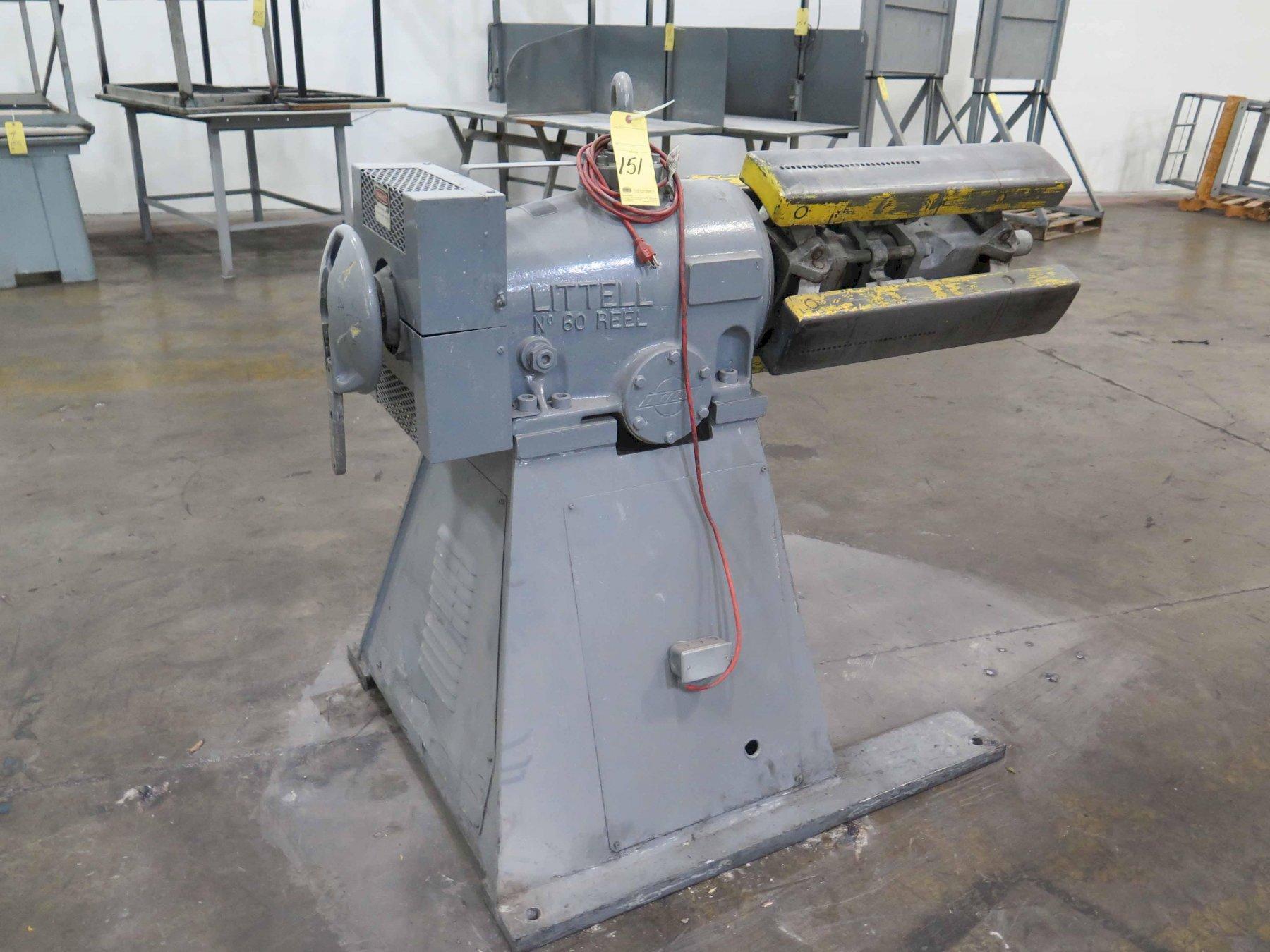 10000 lb. Rowe #PM-FAC123-230, servo feed line, 30" W x .135", uncoiler, straightener, 1995, #14039J - Image 10