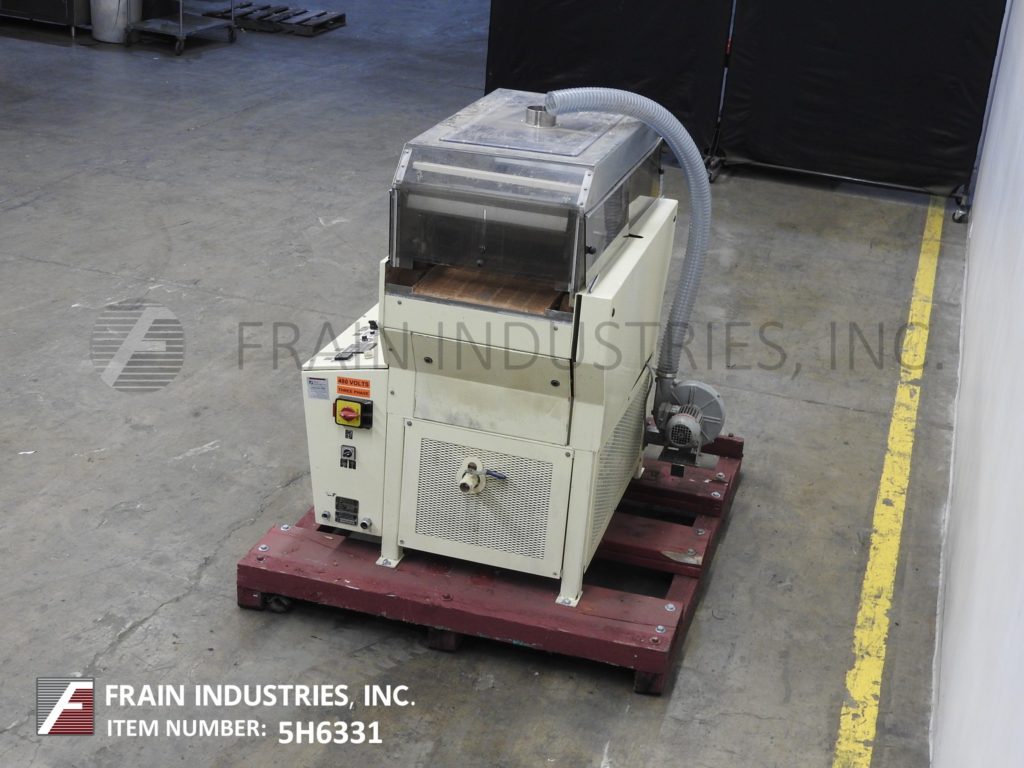 Sollich #UT420, 16" wide chocolate enrober with 16" wide x 44" long mesh conveyor, top or top & bottom - Image 5