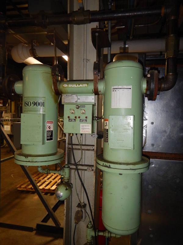 Sullair #LS-150WCWC, air compressor rotary screw/sliding vane, 100/110 psig - Image 3