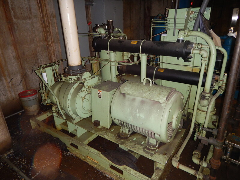 Sullair #LS-150WCWC, air compressor rotary screw/sliding vane, 100/110 psig - Image 6