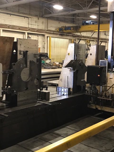 6" Wotan #Rapid-3, CNC horizontal boring mill, 2-1500 RPM, #50 Taper, Fanuc 15M, floor plates, hardened & - Image 4