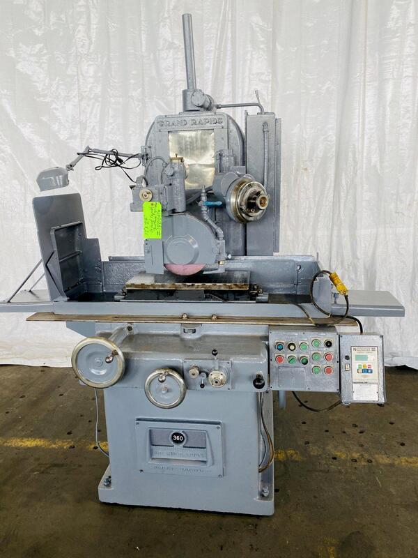 10" x 24" Gallmeyer & Livingston #360, hydraulic horizonal grinder, incremental downfeed, over the wheel - Image 1