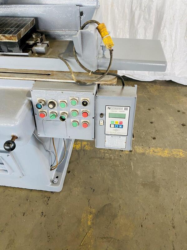 10" x 24" Gallmeyer & Livingston #360, hydraulic horizonal grinder, incremental downfeed, over the wheel - Image 8