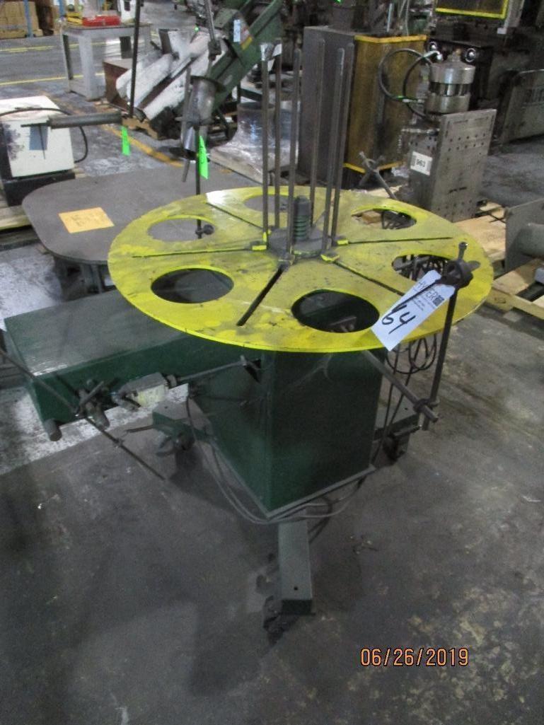 Spring Tool #EPR350D horizontal decoiler, 36 capacity, speed control, forward/reverse - Image 1