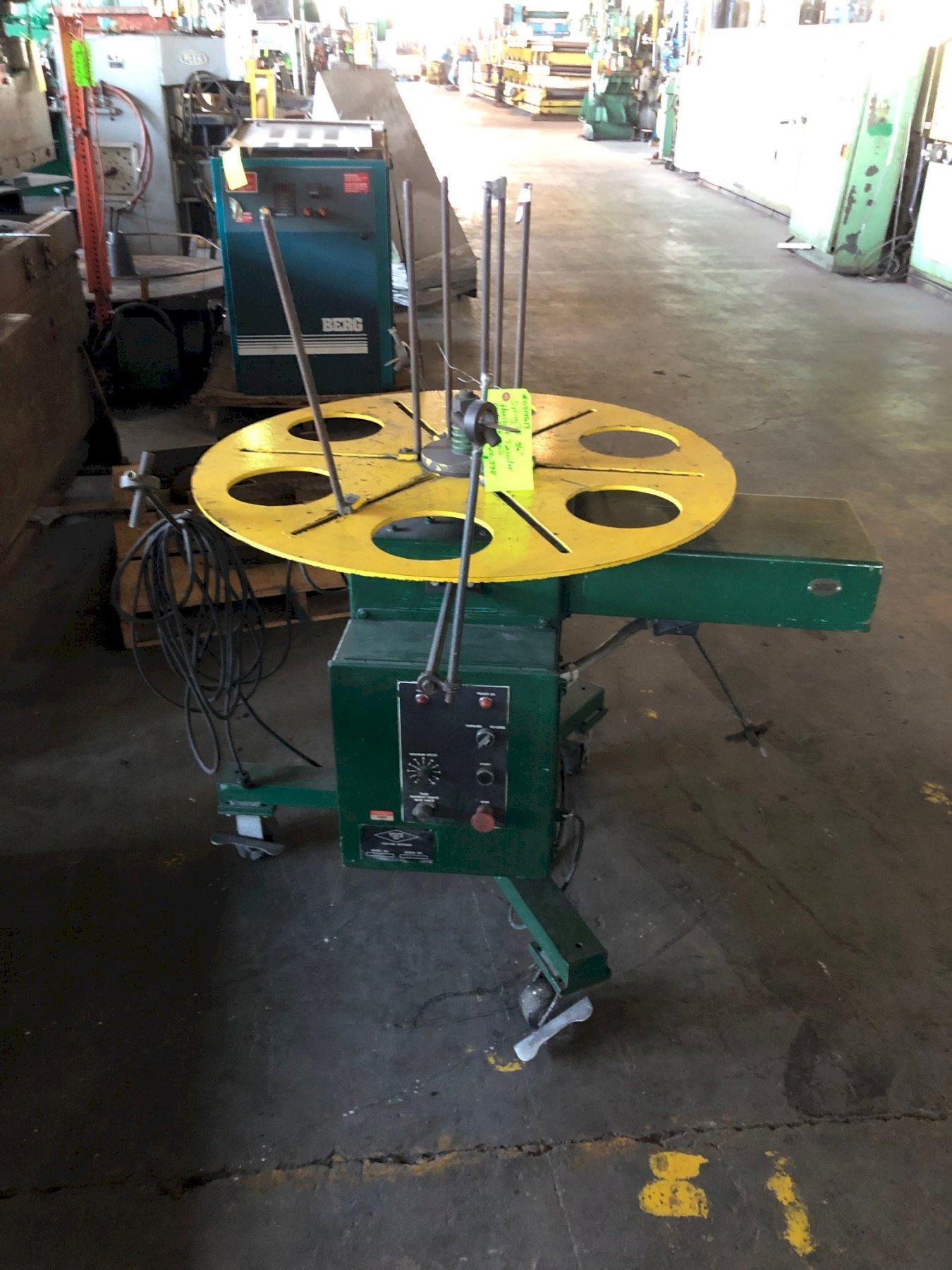 Spring Tool #EPR350D horizontal decoiler, 36 capacity, speed control, forward/reverse - Image 4
