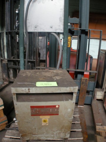 15 KVA 480 Primary, 208/120 Secondary, General Electric #9T23B3871 transformer - Image 1