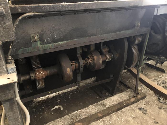 1/2" x 12' Chicago Dreis & Krump, 4" flange, power apron brake, motorized clamp - Image 3