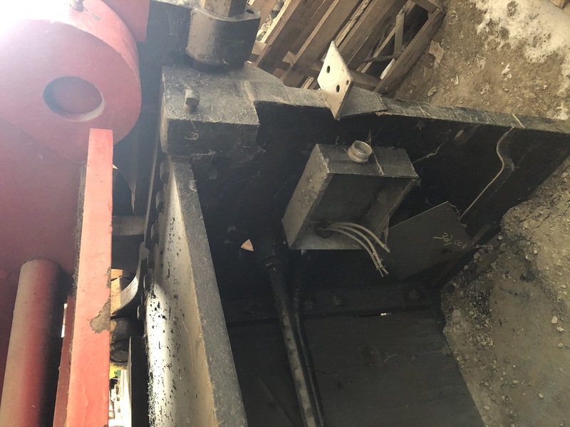 1/2" x 12' Chicago Dreis & Krump, 4" flange, power apron brake, motorized clamp - Image 4
