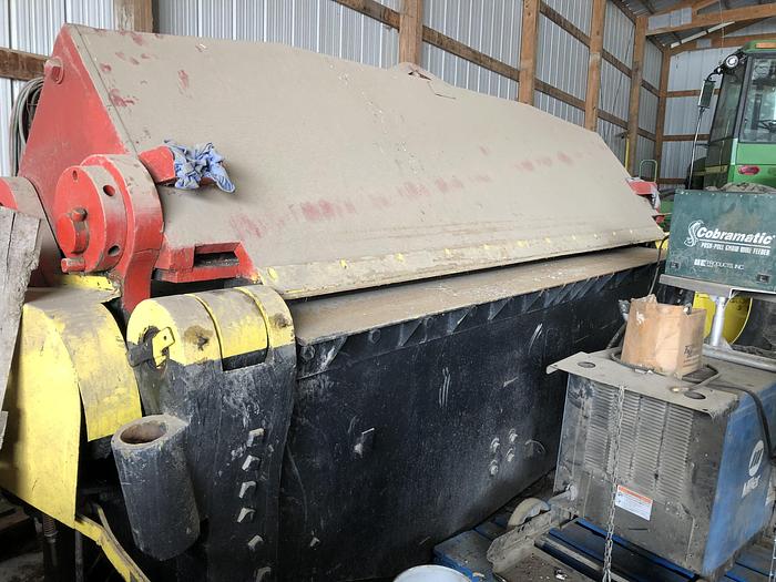1/2" x 12' Chicago Dreis & Krump, 4" flange, power apron brake, motorized clamp - Image 5