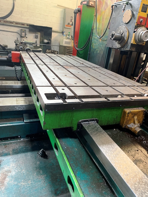 5" Giddings & Lewis #PMC-5, horizontal boring mill, 48" x96" table, Numeriread 3-Axis digital read out, 1970 - Image 3