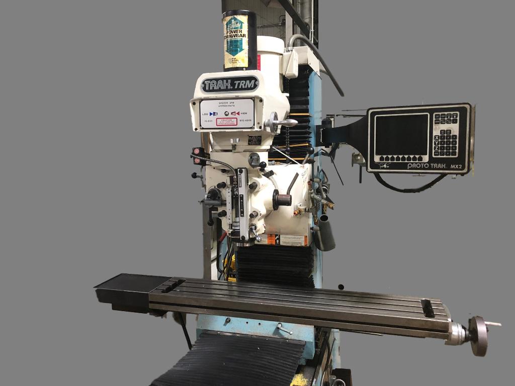 Southwestern Industries #Trak-TRM, 2-Axis CNC bed mill, 10" x50" table, 3 HP, 1995, #14143 - Image 2