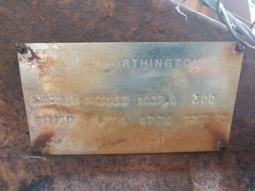 4580 GPM @ 238' TDH, Worthington, 10(X) -184 HDS, 1770 RPM, #CUP-500 - Image 2