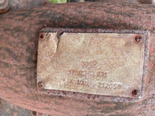 3000 GPM @ 225' TDH, Goulds #3405, 8x10-17, 1780 RPM, #CUP-636 - Image 6