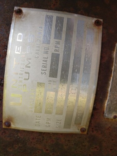 1530 GPM @ 270' TDH, United, 8" VCD, 3 STG, 3600 RPM, #CUP-391 - Image 2