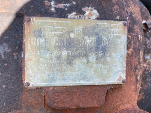 1000 GPM @ 1428' TDH, Ingersoll-Rand, 5" HMT, 6 STG, 1770 RPM, #CUP-676 - Image 1