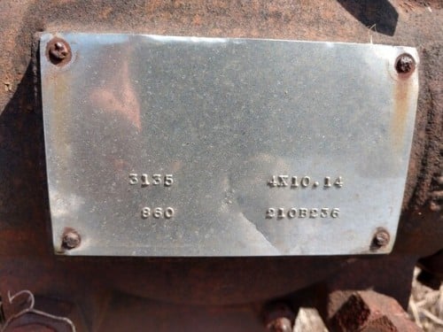 860 GPM @ 2000' TDH, Goulds #3135, 4x10-13, 3560 RPM, #CUP-367 - Image 2