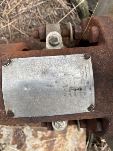 40 GPM @ 116' TDH, Ingersoll-Rand, 1.5" MC (316 SS), 3600 RPM, #CUP-294 - Image 1
