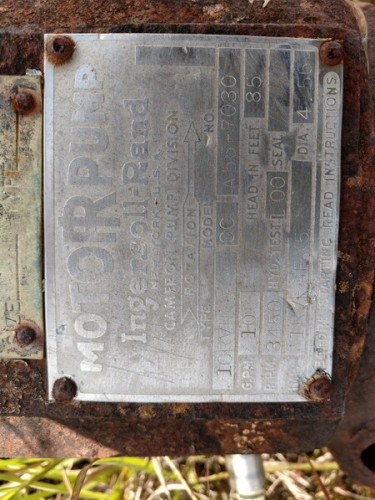 10 GPM @ 85' TDH, Ingersoll-Rand, 1" CRVN, 3450 RPM, #CUP-559 - Image 2