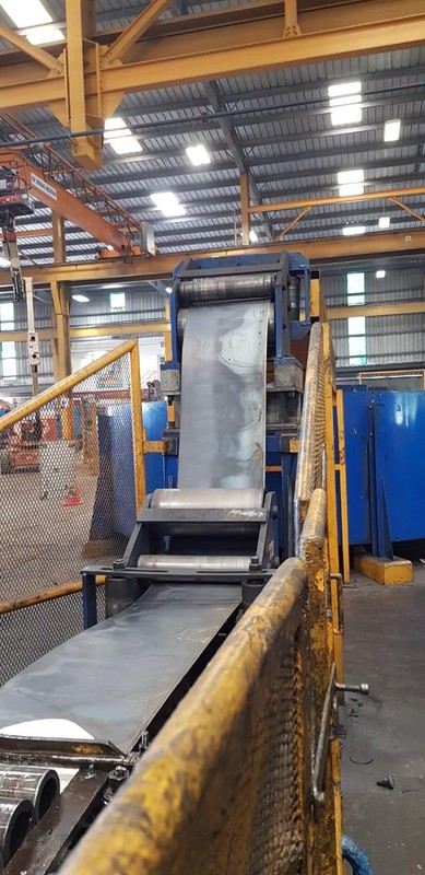 #HVS-140 horizontal accumulator, 2.4"-15.7" strip width, used - Image 3