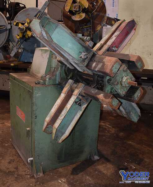 7500 lb. Rowe #7520-DSV, uncoiler, 20" mandrel, 15-3/4"- 20-1/4" ID, 60" outside dimensions, 5 HP, manual - Image 5