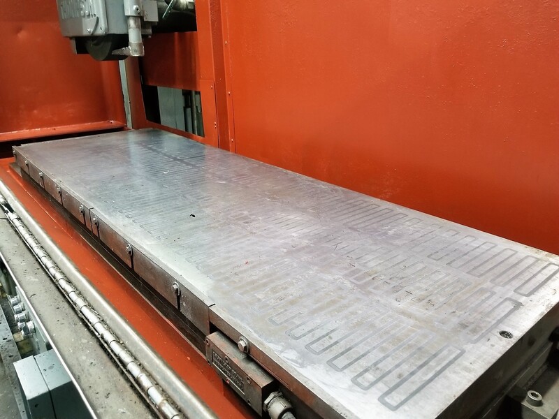 24" x 72" Thompson #C, horizontal surface grinder, 30" under wheel, 20" x4" wheel, electromagnetic chuck - Image 3