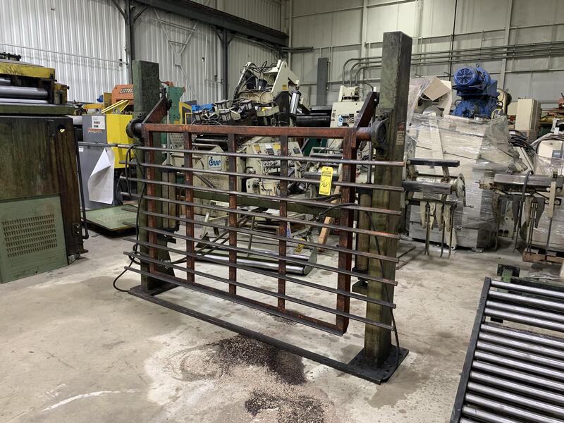 15000 lb. Air Feeds double end coil reel & straightener combination, 48" wide x .080" - Image 2