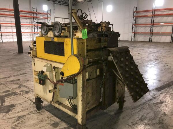 30" x .11" Colt servo roll feed straightener combination, cabinet base mounted - Image 4