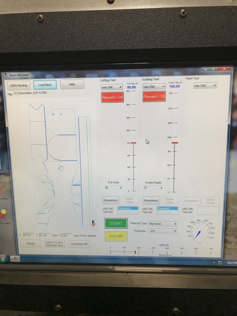 Controlled Automation #Multimax plasma/oxy cutting system, 10' x24', 1000 IPM, Dynamic speed control, Baldor - Image 3