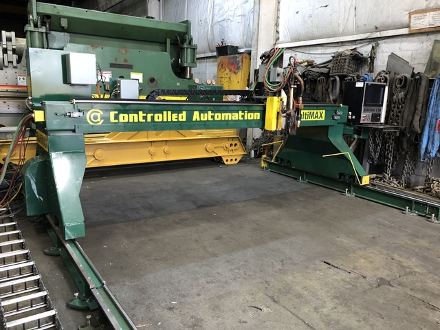 Controlled Automation #Multimax plasma/oxy cutting system, 10' x24', 1000 IPM, Dynamic speed control, Baldor - Image 4