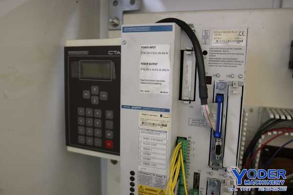 14" x .09" Minster #MEF3-14S, press mount servo feeder, 2-1/2" roll diameter, Indramt control, 2001, #71308 - Image 4