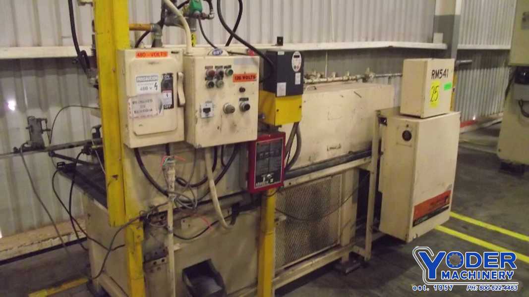 8 Stand, Contour #100-8-6, rollformer & cutoff press, 1" arbor diameter, 2-Axis entry guides, #66536 - Image 2