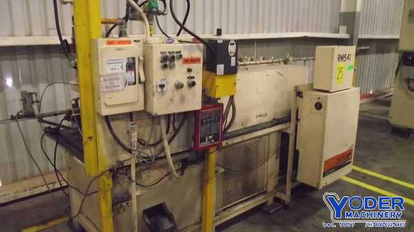 8 Stand, Contour #100-8-6, rollformer & cutoff press, 1" arbor diameter, 2-Axis entry guides, #66536 - Image 6