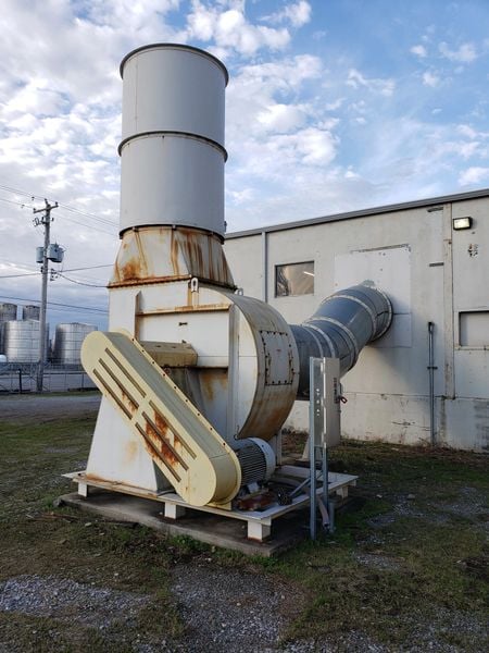 56000 cfm @ 9" S.P., Farr #GS84, 84 cartridge, new filters, NYB fan, air pulse - Image 9