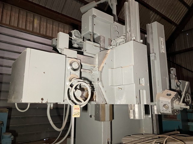 46" King, Vertical Turret Lathe, 56" swing, 0-110 RPM, 40" turning height, 50 HP, 3-Jaw chuck - Image 9