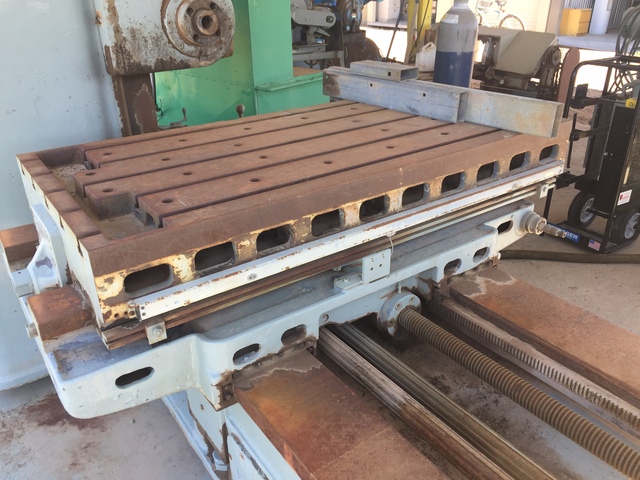 3" Giddings & Lewis #330T, horizontal boring mill, S/N 6315 - Image 2
