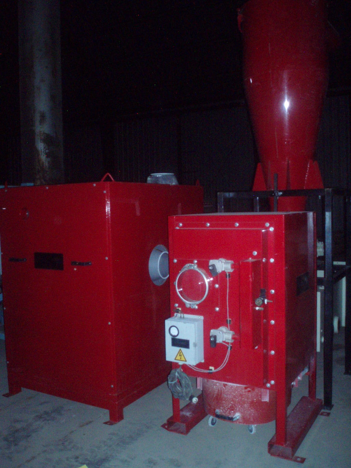 Ruwac #FA2000, dust collector filtration system, reverse pulse, 60 HP, 50 HP, S/N 060605 - Image 10