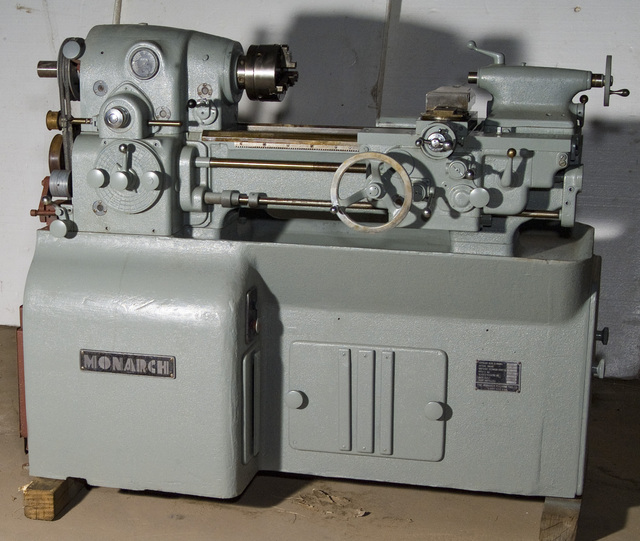 12.5" x 20" Monarch #10EE, Toolroom Lathe, 7-1/2" swing over cross slide, 100-1000 RPM, 3 HP - Image 1
