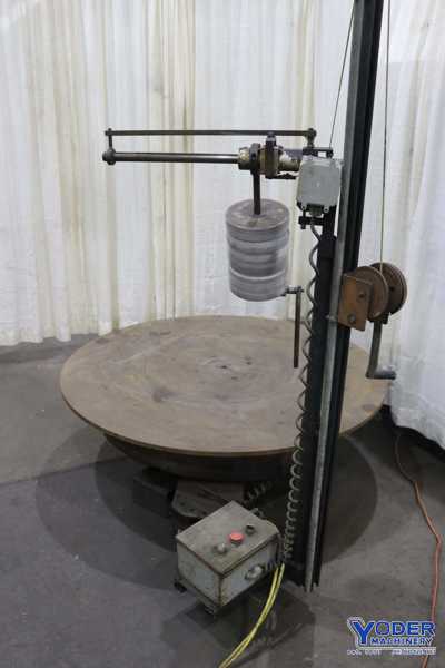 5000 lb. Metal Stamping Equipment #CT5060, pallet style decoiler, 3/4 HP, #72958 - Image 4